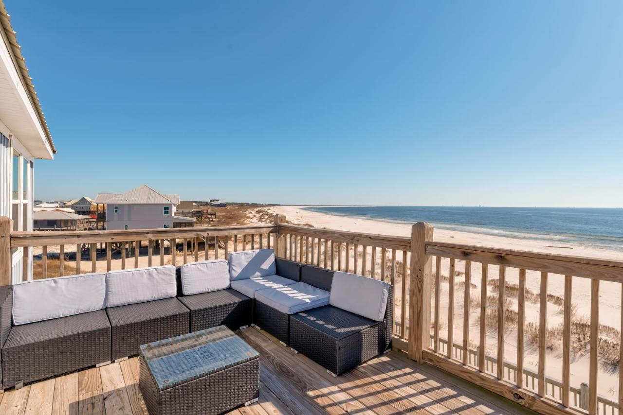 Island Time IV - Pet Friendly! Private Heated Gulf Facing Pool - Covered Porches And Sundecks - This Amazing Home Has It All! Home Dauphin Island Exterior photo